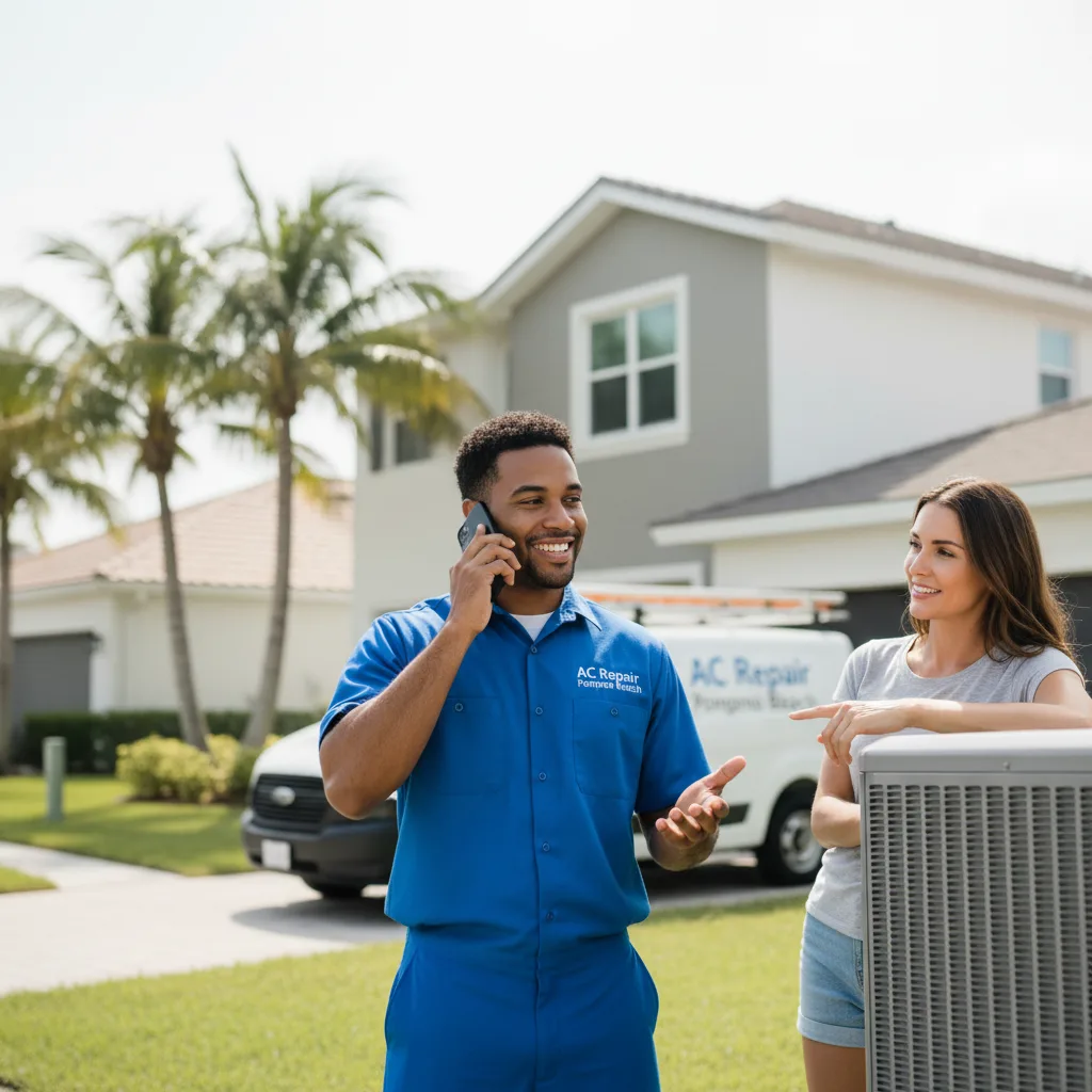 AC Repair Pompano Beach customer support in Glide